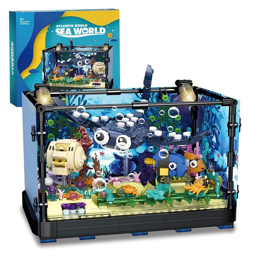 Marine Aquarium Aquascape - Fish Tank Building Set - Marine