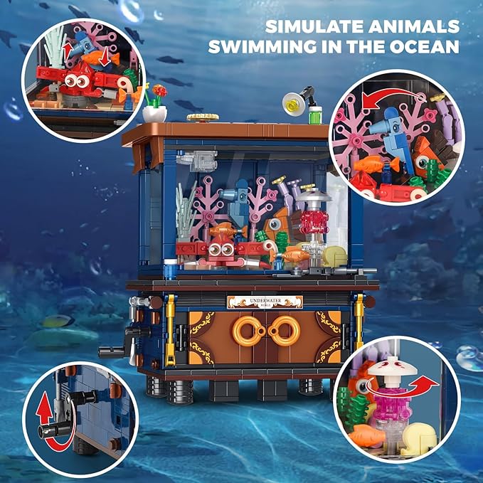 Aquarium Underwater World Buil - Aquarium Marine World 评论和价格