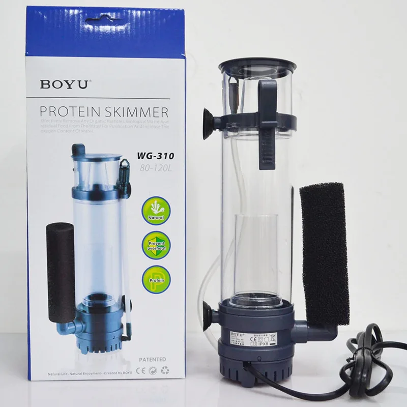 6W/8W BOYU Protein Skimmer Fil - Marine Aquarium Aquascape 评论和价格