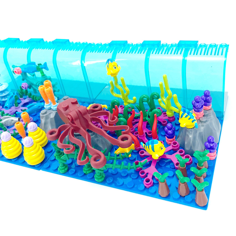 Compatible With LEGO Aquarium  - Aquarium Marine World 评论和价格