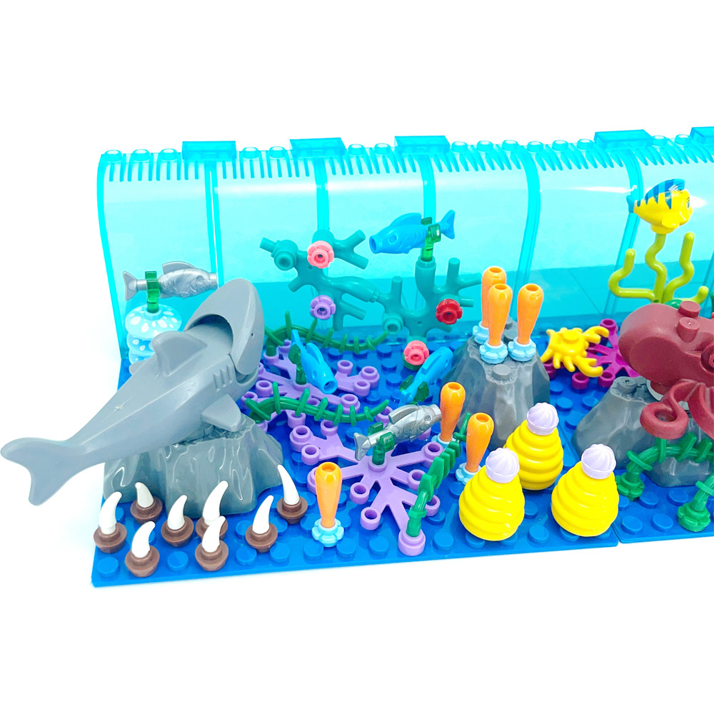Compatible With LEGO Aquarium  - Aquarium Marine World 评论和价格