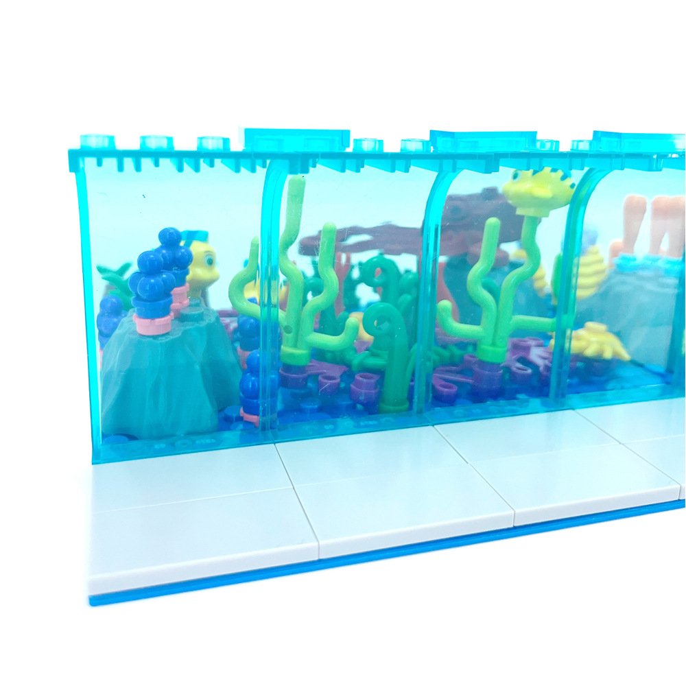 Compatible With LEGO Aquarium  - Aquarium Marine World 评论和价格