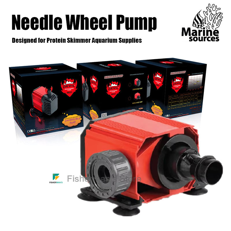 Red Devil Needle Wheel Pump De - Marine Aquarium Aquascape 评论和价格