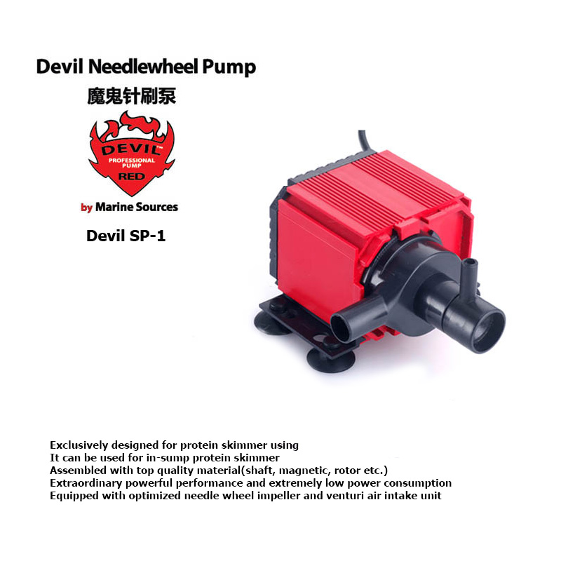 Red Devil Needle Wheel Pump De - Marine Aquarium Aquascape 评论和价格