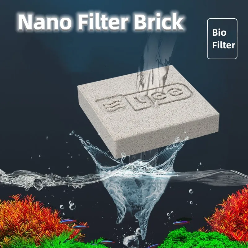 1/2pcs Fish Tank Nano Ceramic  - Marine Aquarium Aquascape 评论和价格